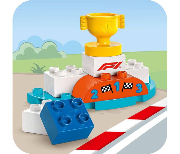 LEGO DUPLO 10445 Bolidy i kierowcy F1 - 1299002 - zdjęcie 7